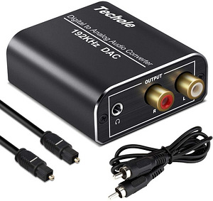 Techole HS202 Digital to Analog Audio Converter/DAC