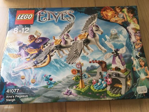 LEGO Elves 41077 Aira's Pegasus Sleigh + подарок (фото #2)