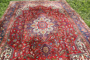 Tabriz Iran Pärsia - Käsitöö Vaip Carpet - 337 cm - 240 cm (3 foto / 7)