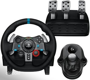 Logitech G29 Driving Force Wheel Rool PEdals SHifter Ps4/Ps5