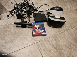 Sony PlayStation VR Ps4 + Camera Playstation 4 + mäng ps4 (1 foto / 1)