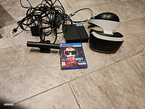 Sony PlayStation VR Ps4 + Camera Playstation 4 + mäng ps4 (1 foto / 1)