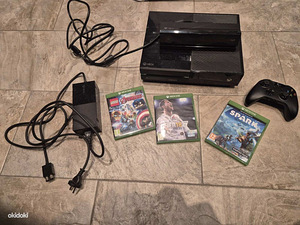 Microsoft Xbox One + Kinect +3 игры (1 фото из 1)