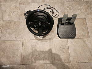 Thrustmaster T300 rool ja pedaalid Sony Ps3/Ps4/Ps5/Pc (1 foto / 1)