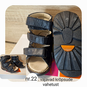 ÄRA ANDA Ortopeedilised sandaalid nr. 22, 24 (1 foto / 2)