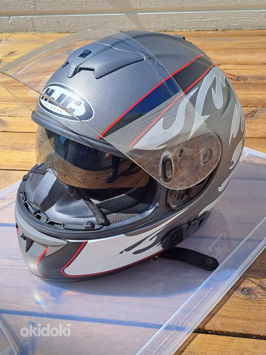 Шлем / мотоциклетный шлем HJC Smoke FS-10 (фото #1)