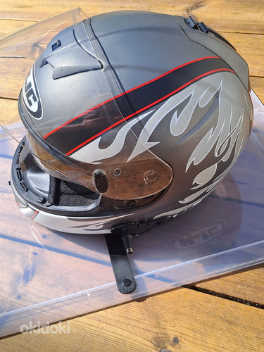 Шлем / мотоциклетный шлем HJC Smoke FS-10 (фото #7)