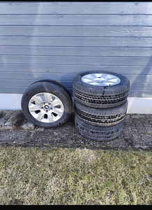 Шины 225/55 r16 / легкосплавные диски/BMW (2 фото из 3)