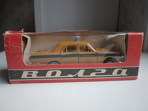 Mudelauto Volga miilits Gaz 24 1:43 ussr (1 foto / 8)