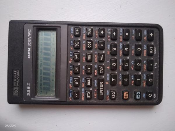 Калькулятор Hewlett Packard 32s II rpn научный (фото #3)