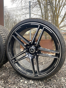 Литые диски мерседес-бенц 21x9.5 (3 фото из 10)