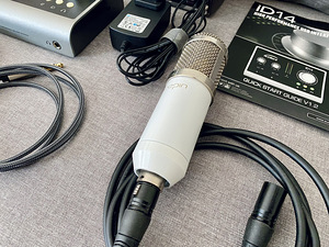 Audient ID14 Helikaart + Ugreen kaabel + XLR mikrofon (2 foto / 5)
