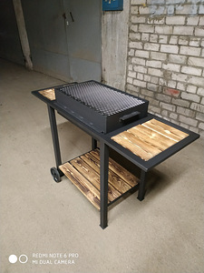 Мангал Loft style (ratastega+rest) (2 фото из 5)