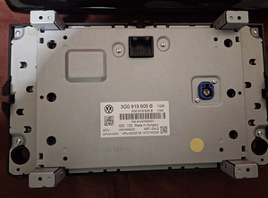 VW passat b8, SKODA, EKRAAN / RAADIO. (3 foto / 3)