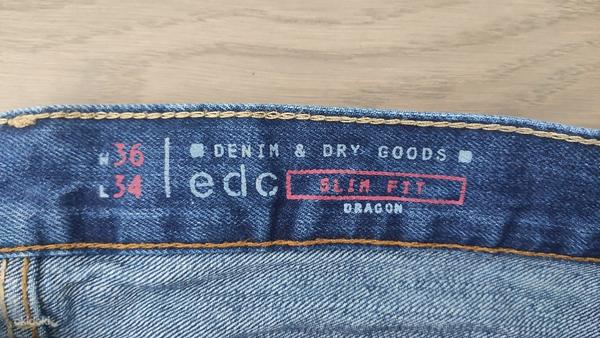 EDC Denim Jeans 36/34 for Men used (foto #3)