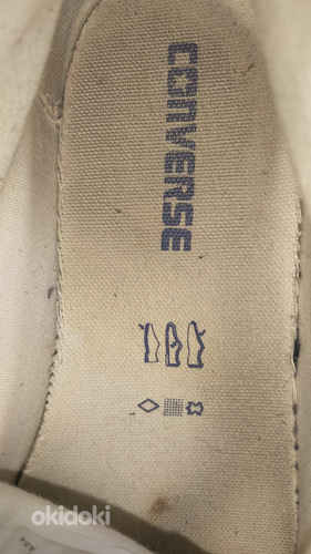 Кожаные кроссовки Converse размер 41,5 б/у (фото #6)
