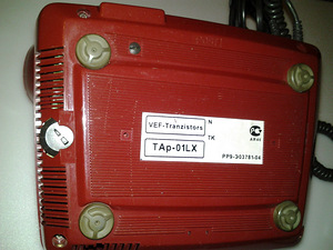Telefon VEF Tranzistors Tap 01LX (2 foto / 3)