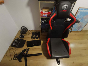Xbox Logitech g920 rool ja mänguritool (1 foto / 6)
