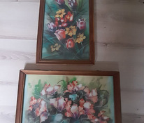 Две цветочные картины