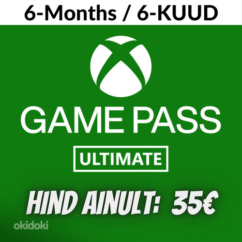 SOODNE! XBOX Game Pass Ultimate (6-kuud) (foto #1)