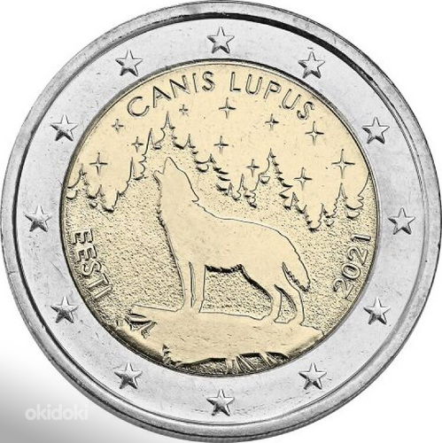 Эстония 2 евро 2022 "Украина" и другие монеты (фото #7)