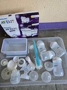 Philips avent rinnapump ning pudelid (1 foto / 5)