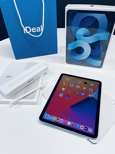 iPad Air 64GB 4gen Wifi sinine + Apple Pencil + Smart folio (1 foto / 5)