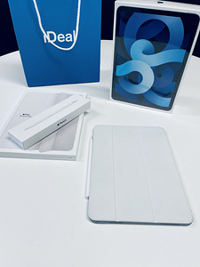 iPad Air 64GB 4gen Wifi sinine + Apple Pencil + Smart folio (4 foto / 5)
