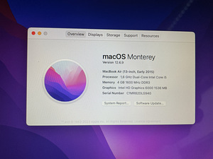 MacBook Air 13'' (Early 2015) (3 foto / 3)