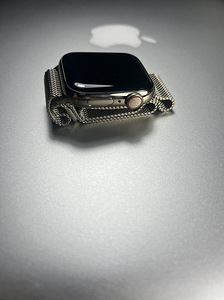 Apple Watch Series 6 GPS+LTE 40mm Gold Stainless Steel 85% (2 foto / 7)
