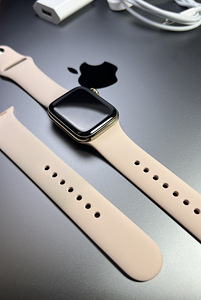 Apple Watch Series 6 GPS+LTE 40mm Gold Stainless Steel BH88% (1 foto / 10)