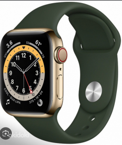 Uus Apple Watch Cyprus Green Sport Rihm, suurus 40mm/41m (foto #1)