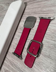 Apple watch Современный ремешок с пряжкой из натуральной кожи