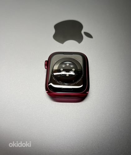 Apple Watch Series 7 GPS + LTE 41mm Red Aluminum BH84% (foto #3)