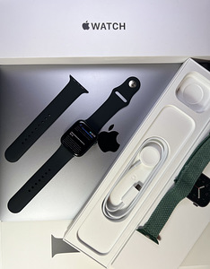 Apple Watch Series 7 GPS + LTE 45mm Green Aluminum BH83% (2 foto / 8)