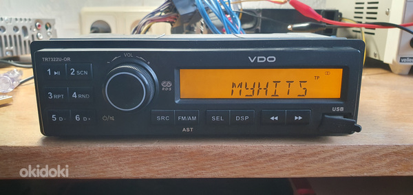 VDO TR7322U-OR MP3/USB FM 24V (18-32V) automakk
