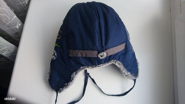 Зимняя шапка для мальчика, 49-50 (фото #1)