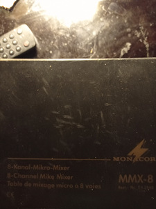 Müün MMX 8 mikromikserit häälnäitlemiseks.