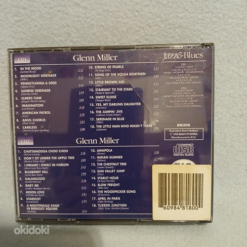 Jazz JAZZ&Blues Glenn Miller 2 CD