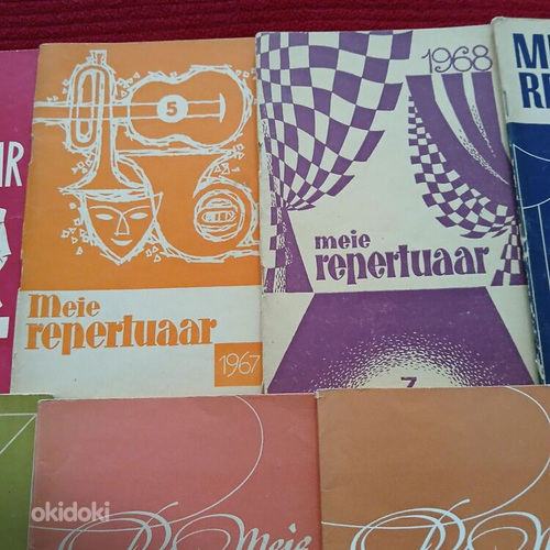 Muusikaraamatud "Meie Repertuaar" 10 TK