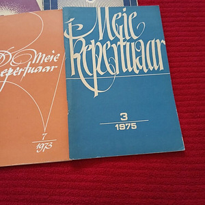 Muusikaraamatud "Meie Repertuaar" 10 TK (7 foto / 10)