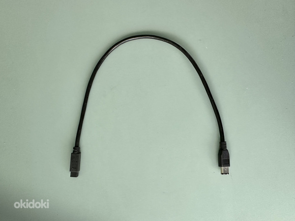 FireWire 800 to 400 9 to 6 pin Cable, 0.5m (foto #1)