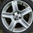 Продам литые диски Peugeot 17" с летней резиной как новая! (фото #1)
