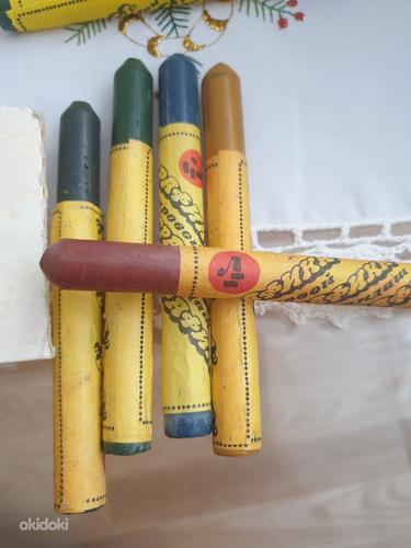 Цветные жировые карандаши (фото #5)