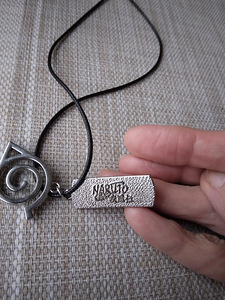 Kaelakee Naruto Konoha anime sümboliga. (3 foto / 4)