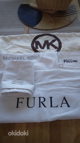 Tolmukatted, pakendid riiete, tekstiili, kottide jaoks. Komplekt 5 tükki.