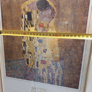 Maali "Suudlus" Gustav Klimt. (3 foto / 5)