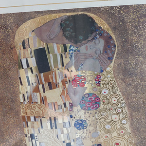 Maali "Suudlus" Gustav Klimt. (5 foto / 5)