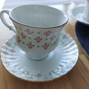Kohvitasside paarid Villeroy & Boch, Empress China, Eschenba (2 foto / 10)