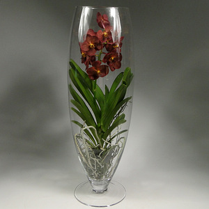 Ваза для орхидеи или декоративной инсталляции